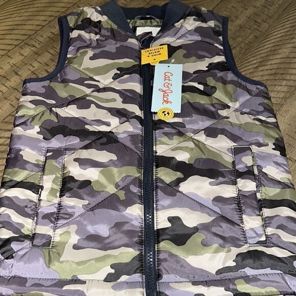 NWT Camo Kid 👦 👧 Water 💦 & Wind 💨 Resistant front pocket east zip up ⬆️ warm - Picture 3 of 17